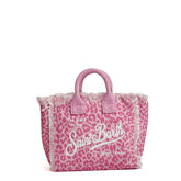 Borsa a mano SAINT BARTH VANITY MINI - Pastel Leopard 01355H